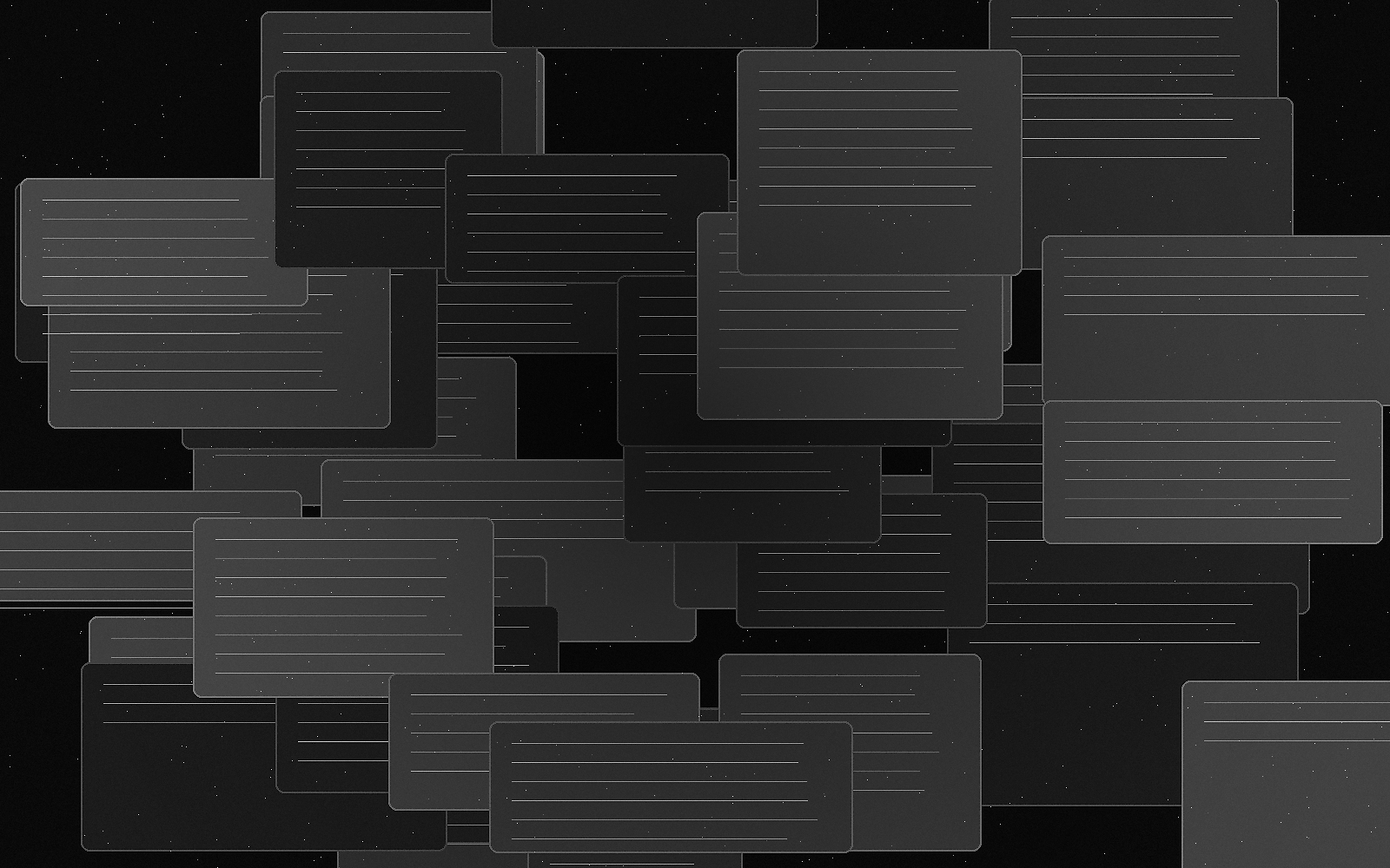 Grayscale static art